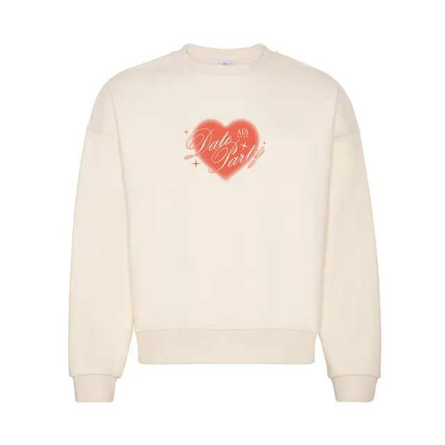 Alpha Gamma Delta Heart Illustration Date Parties Crewneck 2