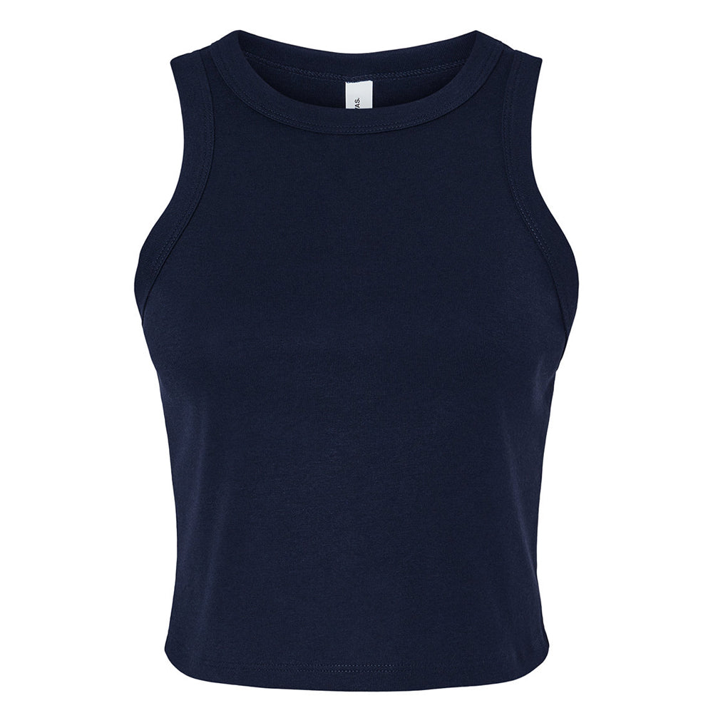 Fresh Prints Rosette Sunset Blvd Ribbed Scoop Tank Top | Fresh Prints