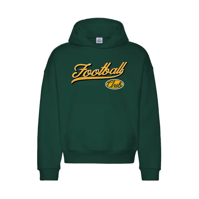 Football Club Flowing Script Text PR Hoodie 2