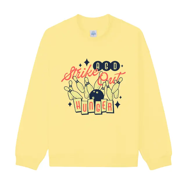 Alpha Gamma Delta Bowling Pins Strike Out Philanthropy Sweater 2