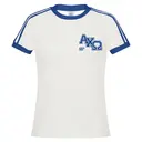 Alpha Chi Omega Bold Blue Text PR Shirt 2