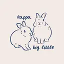 Kappa Kappa Gamma Bunny Duo Big Little Reveal Tank