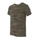 Alternative Unisex Eco-Jersey Crew aa1973 Camo Left