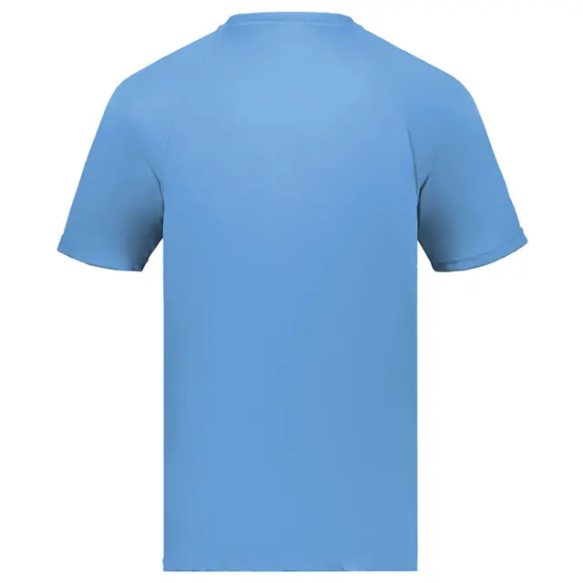 Customizable Augusta Sportswear Adult Attain Wicking Short-Sleeve T-Shirt 2790 Columbia Blue Back