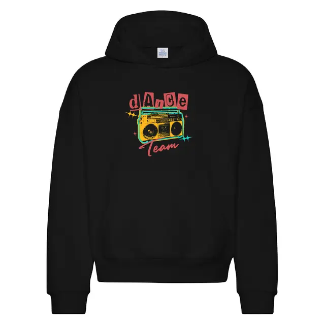Dance Team Boombox Graphic PR Hoodie 2