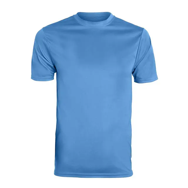 Customizable Augusta Adult Wicking T-Shirt 790 Columbia Blue Front