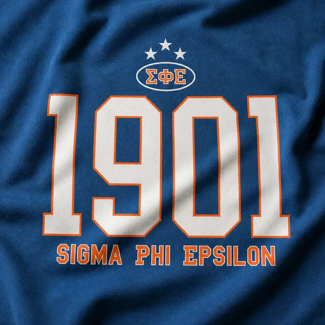 Sigma Phi Epsilon Bold Block Text PR Jersey
