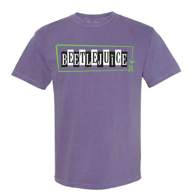 Beetlejuice Jr. Funky Block Text PR Shirt 2
