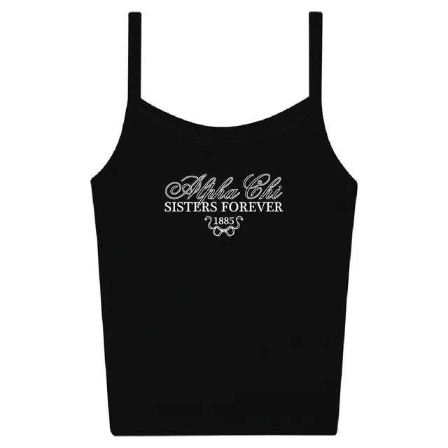 Alpha Chi Omega Elegant Script PR Tank 2
