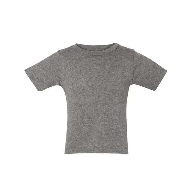 Bella + Canvas Baby Triblend Short Sleeve Tee 3413b Grey Triblend Front