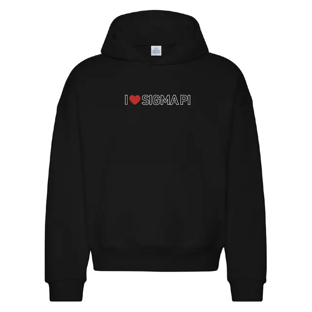 Sigma Pi I Heart Logo PR Hoodie 2
