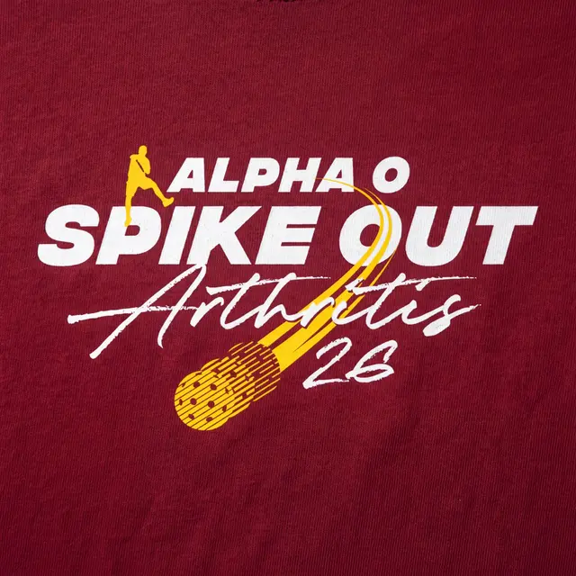 Alpha Omicron Pi Spike Out Athletes Crewneck
