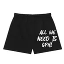 Gamma Phi Beta Bold Script Text PR Shorts 2