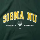 Sigma Nu Golf Graphic Parents Weekend Hoodie