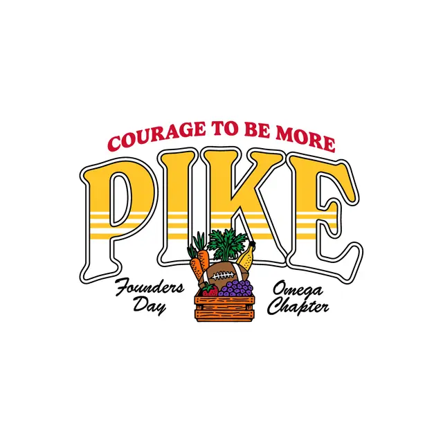 Pi Kappa Alpha Courageous To Be More Founder's Day Shirt
