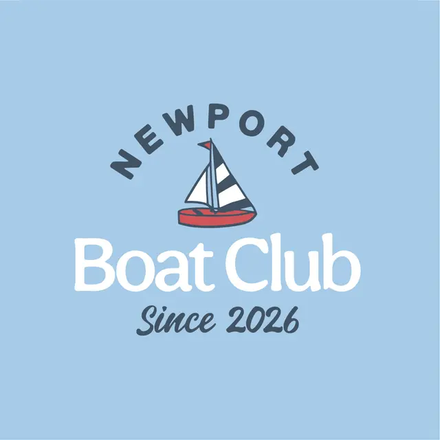 Boat Club Nautical Sailboat PR Sweater