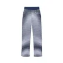 Alpha Delta Pi Striped Lettering PR Sweatpants 2
