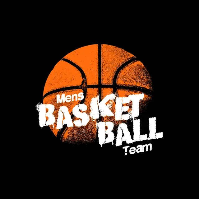 Men's Basketball Team Grunge Text PR Sweater