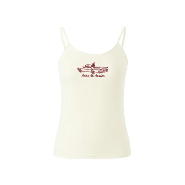 Delta Phi Epsilon Classic Car Illustration PR Tank 2