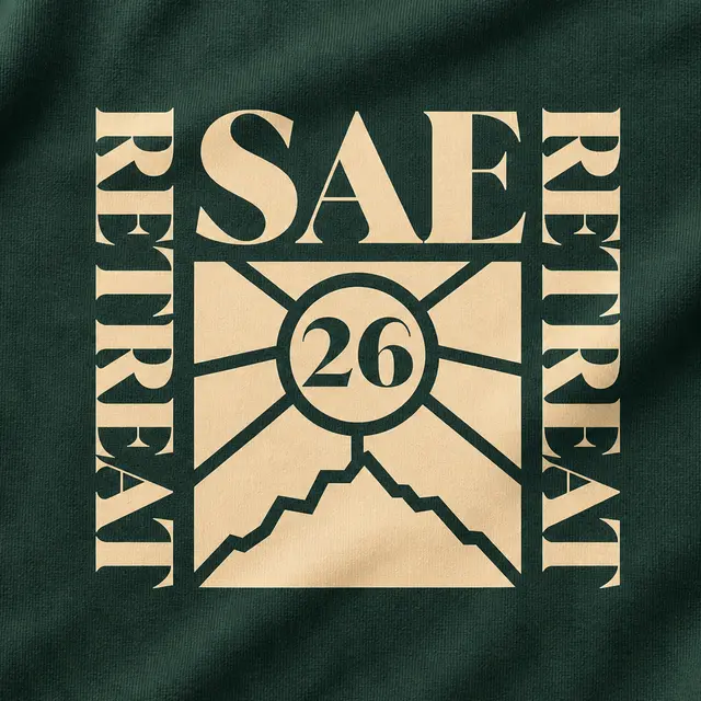 Sigma Alpha Epsilon Mountain Sunburst Retreat Crewneck