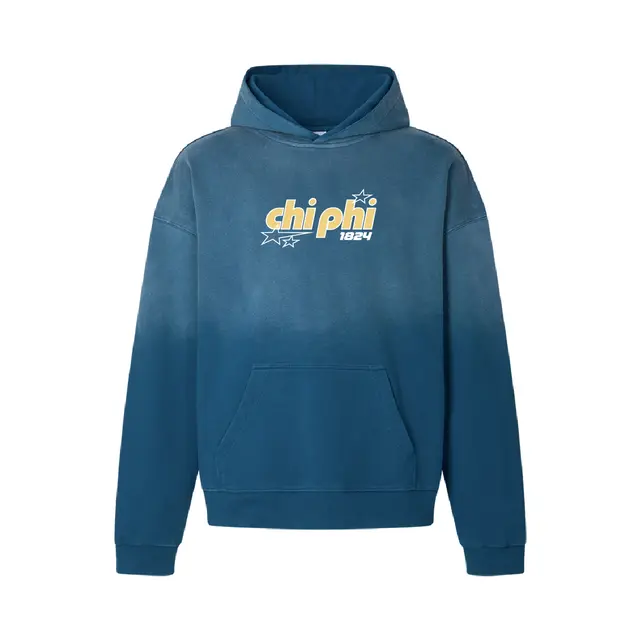 Chi Phi Starry Text PR Hoodie 2