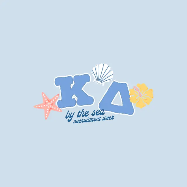 Kappa Delta Seaside Elements Recruitment Shirt