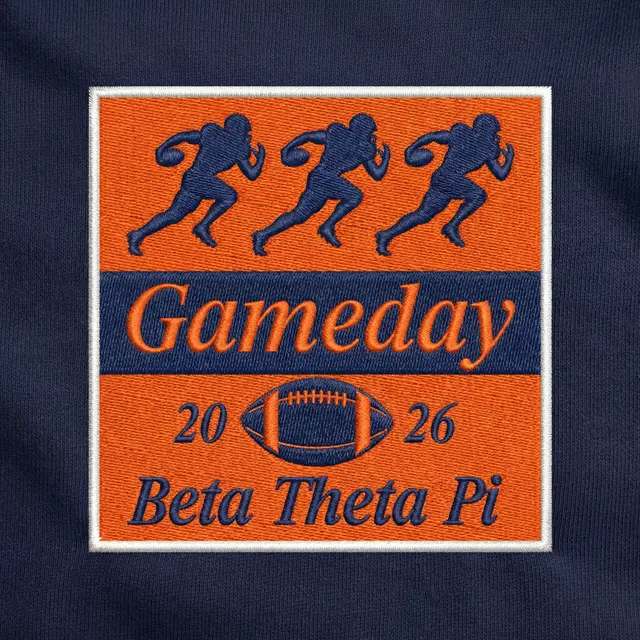 Beta Theta Pi Running Players Game Day Crewneck