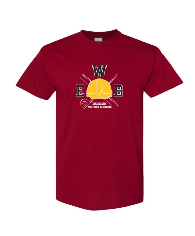 Engineers Without Borders Helmet Ruler Tape Graphic PR Shirt