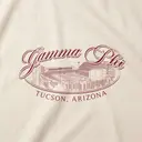 Gamma Phi Beta Hand Drawn Stadium Game Day Sweater