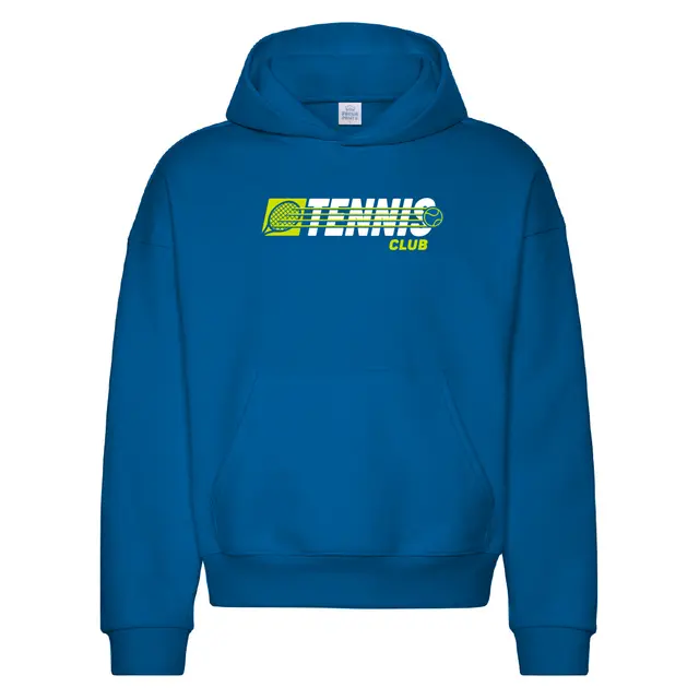 Tennis Club Ball and Racket Graphic PR Hoodie 2
