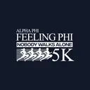 Alpha Phi Runner Silhouettes Philanthropy Shirt