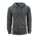 Econscious Unisex Hemp Hero Full-Zip hooded Sweatshirt ec5980 Washed Black Front
