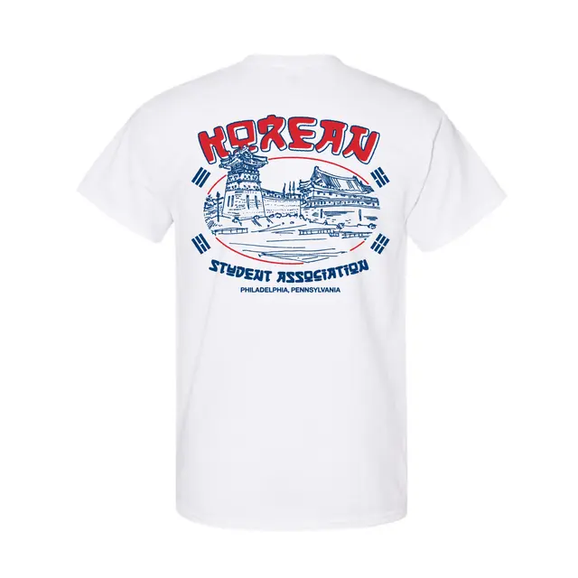 Korean Student Association Architectural Illustration PR Shirt 2