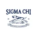 Sigma Chi Dog Graphic Run Wild Game Day Sweater