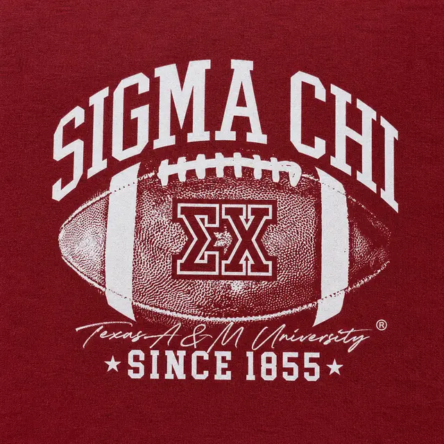 Sigma Chi Vintage Football Graphic PR Jersey
