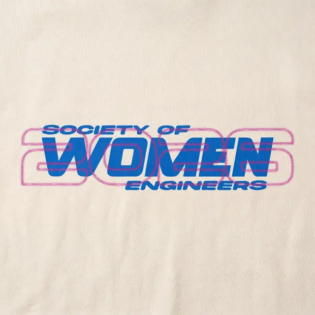 Society of Women Engineers Eye-Catching Typography PR Hoodie