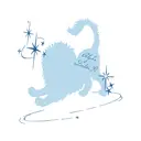 Alpha Delta Pi Playful Lion and Star PR Hoodie