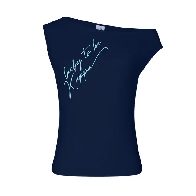Kappa Kappa Gamma Hand Drawn Lettering PR Tank 2