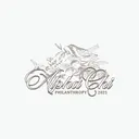 Alpha Chi Omega Bird and Floral Script Philanthropy Tank