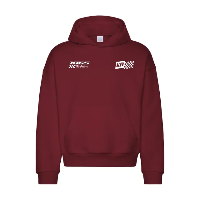 Kappa Alpha Order Checkered Text PR Hoodie 2