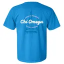 Chi Omega Sailboat Graphic Parents Weekend Shirt 2