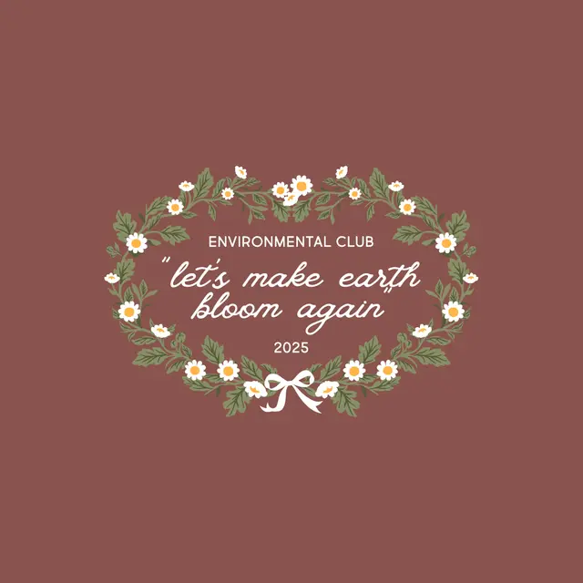 Environmental Club Floral Wreath PR Hoodie