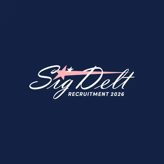 Sigma Delta Tau Starburst Script Recruitment Tank