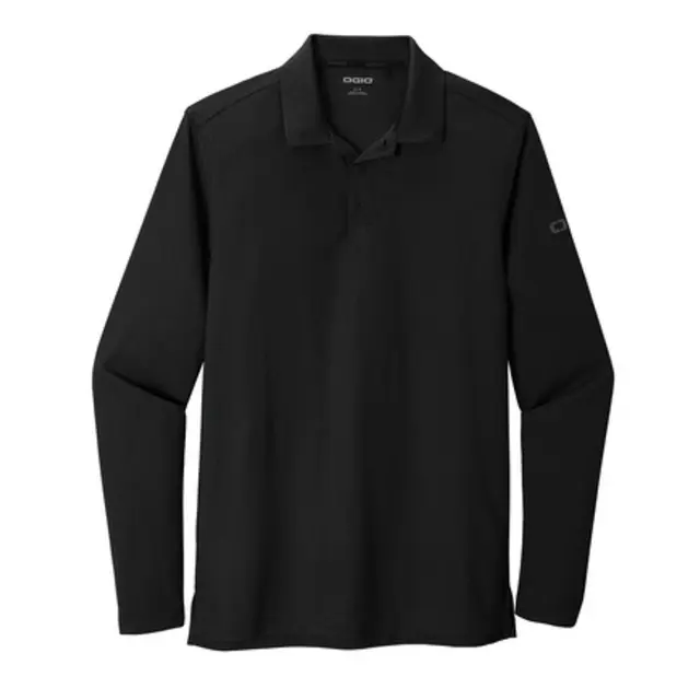 OGIO Caliber2.0 Long Sleeve og105 Blacktop Front
