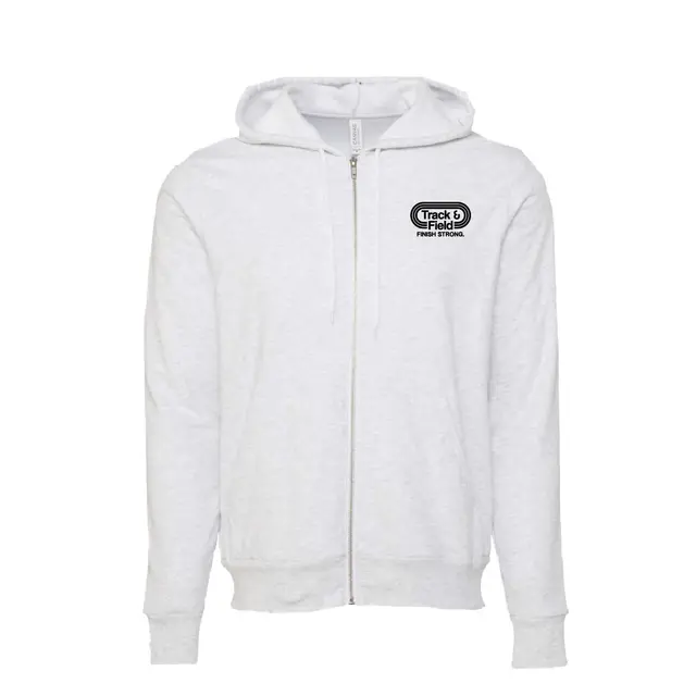 Track & Field Simple Logo with Tagline PR Hoodie 2