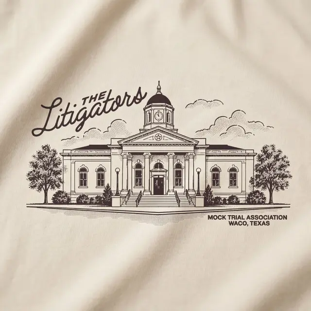 Mock Trial Association Architectural Graphic PR Hoodie