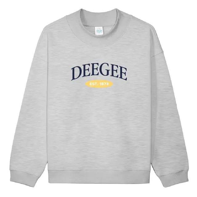 Delta Gamma Classic Arch Text with Oval PR Sweater 2