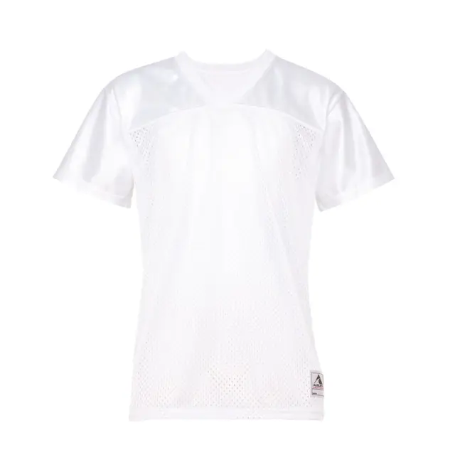 Ladies' Junior Fit Replica Football T-Shirt White Front