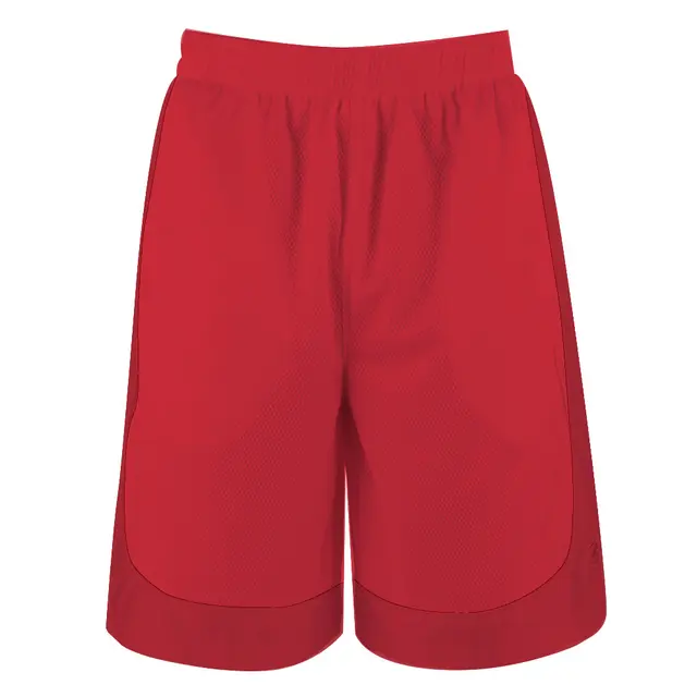 Shaka Wear Adult Mesh Shorts shbms Red Front