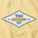 Alpha Tau Omega Diamond Shaped Surfboard Rush Hoodie